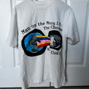 Kid Cudi CPFM Heavon on Earth MOTM III White T-Shirt Size Small